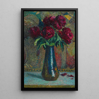 Henri Martin - Pivoines rouges dans un vase Dalpayrat.webp