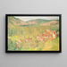 Vue van Labastide-du-Vert - Henri Martin — ingelijst kunstwerk aan de muur