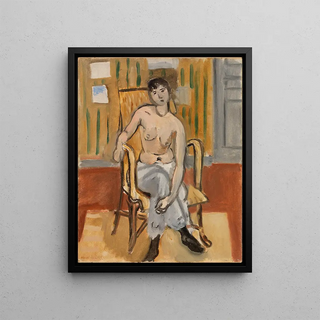 Henri Matisse - Seated Nude in a Tan Room.webp
