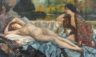 Henri Montassier - Repos Au Bord Du Lac.webp