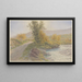 Buis-les-Baronnies, Bords du Menon - Henri Rivière — ingelijst kunstwerk aan de muur