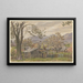 Chambry - Henri Rivière — ingelijst kunstwerk aan de muur