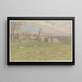 Châteauneuf-de-Grasse - Henri Rivière — ingelijst kunstwerk aan de muur