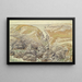 Falaises de Belle-Île-en-Mer - Henri Rivière — ingelijst kunstwerk aan de muur