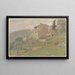 Les Roumgous - Henri Rivière — ingelijst kunstwerk aan de muur