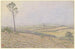 Morgat Landes de Lequiffiniec in de mist - Henri Rivière — weergave van het kunstwerk