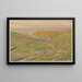 Pointe du Raz, vallei bij de punt van Raz - Henri Rivière — ingelijst kunstwerk aan de muur