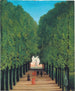 L'avenue du parc de Saint-Cloud - Henri Rousseau — weergave van het kunstwerk