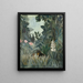 De equatoriale jungle - Henri Rousseau — ingelijst kunstwerk aan de muur