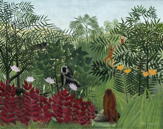 Henri Rousseau - Tropical Forest with Monkeys.webp
