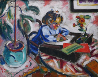 Henri Victor Gabriel Le Fauconnier - Little Schoolgirl.webp