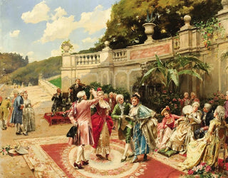 Henri Victor Lesur - The Garden Party.webp