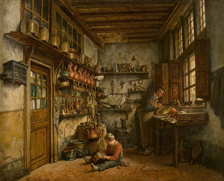 Henri de Braekeleer - The Tinker.webp
