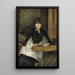 À la Bastille Jeanne Wenz - Henri de Toulouse-Lautrec — ingelijst kunstwerk aan de muur