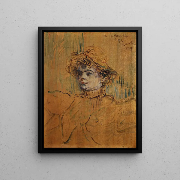 Henri de ToulouseLautrec - Mademoiselle Nys.webp