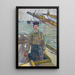 Monsieur Émile Davoust - Henri de Toulouse-Lautrec — framed artwork on a wall
