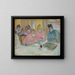 van de dames in de eetkamer - Henri de Toulouse-Lautrec — ingelijst kunstwerk aan de muur