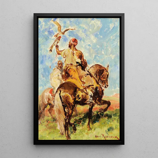 Henri milien Rousseau - Le Fauconnier.webp