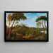 Castel Gandolfo - Hendrik Frans van Lint — ingelijst kunstwerk aan de muur