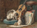 De Muzikanten - Henriette Ronner-Knip — weergave van het kunstwerk