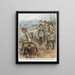 General Robt. E. Lee at Fredericksburg on December 13, 1862 - Henry Alexander Ogden — framed artwork on a wall