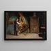 a Dutch interior - Henry Allan — framed artwork on a wall