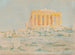 gevel westkant van het Parthenon - Henry Bacon — weergave van het kunstwerk