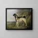 Een favoriete Franse Bulldog - Henry Bernard Chalon — ingelijst kunstwerk aan de muur