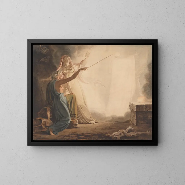 Toveringsscène - Henry Bone — ingelijst kunstwerk aan de muur