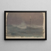 Cross and Wave, Brittany - Henry Brokman — framed artwork on a wall
