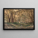 Young girl under the olive trees in Menton - Henry Brokman — framed artwork on a wall