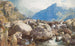 Tryfan Chutes d'Orwen Wales - Henry Clarence Whaite — weergave van het kunstwerk