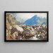Tryfan Chutes d'Orwen Wales - Henry Clarence Whaite — ingelijst kunstwerk aan de muur