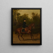 Ann Young - Henry Collins Bispham — ingelijst kunstwerk aan de muur