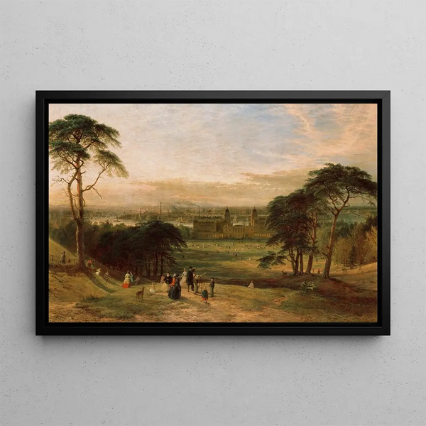 Henry Dawson - London from Greenwich Hill.webp