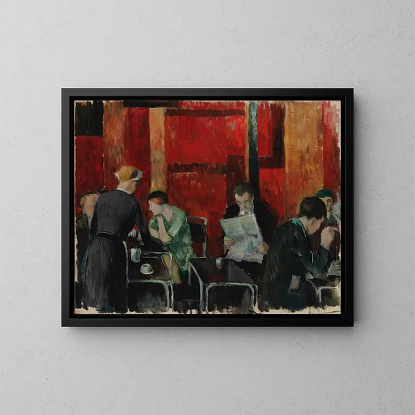 La barre Fazer - Henry Ericsson — ingelijst kunstwerk aan de muur