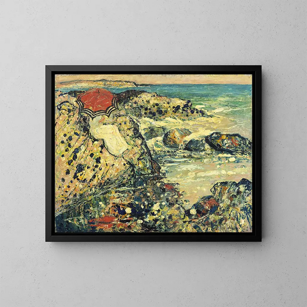 Eclats d'écume - Henry Golden Dearth — ingelijst kunstwerk aan de muur