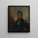 Chippewa van Big Buffalo - Henry Inman — ingelijst kunstwerk aan de muur