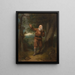 M. Hackett in het personage van Rip Van Winkle - Henry Inman — ingelijst kunstwerk aan de muur
