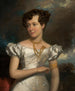 Portret van Clara Fisher - Henry Inman — weergave van het kunstwerk