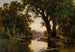 Een billabong van Goulburn, Victoria - Henry James Johnstone — weergave van het kunstwerk