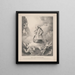 Saint Alphonse - Henry Jerome Schile — framed artwork on a wall