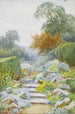 Le Chemin du jardin - Henry John Sylvester Stannard — weergave van het kunstwerk