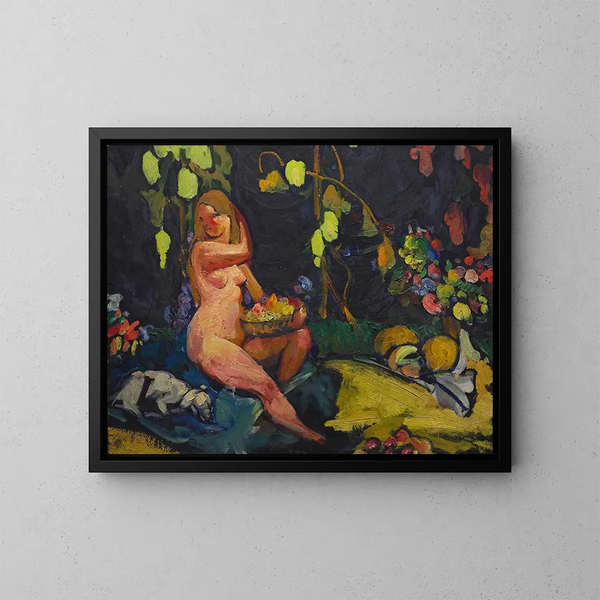 Nu - Henry Keller — ingelijst kunstwerk aan de muur