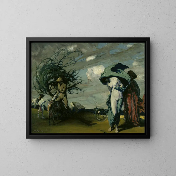 Wijsheid en lot - Henry Keller — ingelijst kunstwerk aan de muur