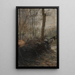 Forest Scene - Henry Keller — framed artwork on a wall
