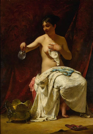 Henry Lerolle - A Lady At Her Toilette.webp