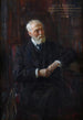 Portret van Max Rooses - Henry Luyten — ingelijst kunstwerk aan de muur
