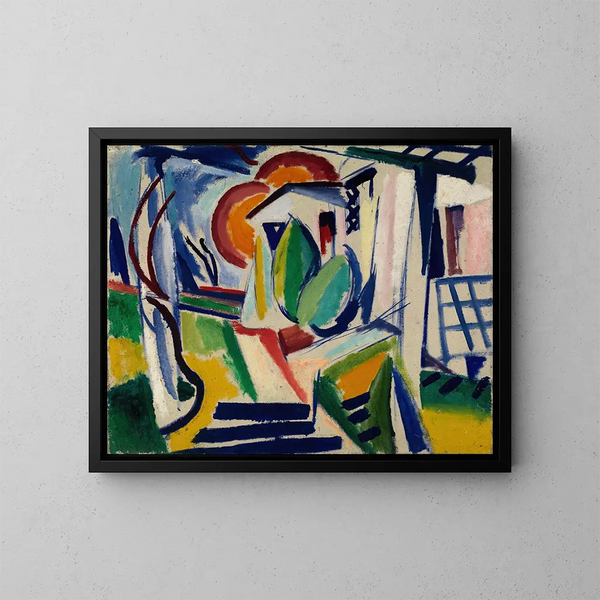 Fugue - Henry Lyman Saen — ingelijst kunstwerk aan de muur