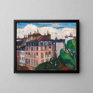 Henry Lyman Saen - Rooftops Paris.webp